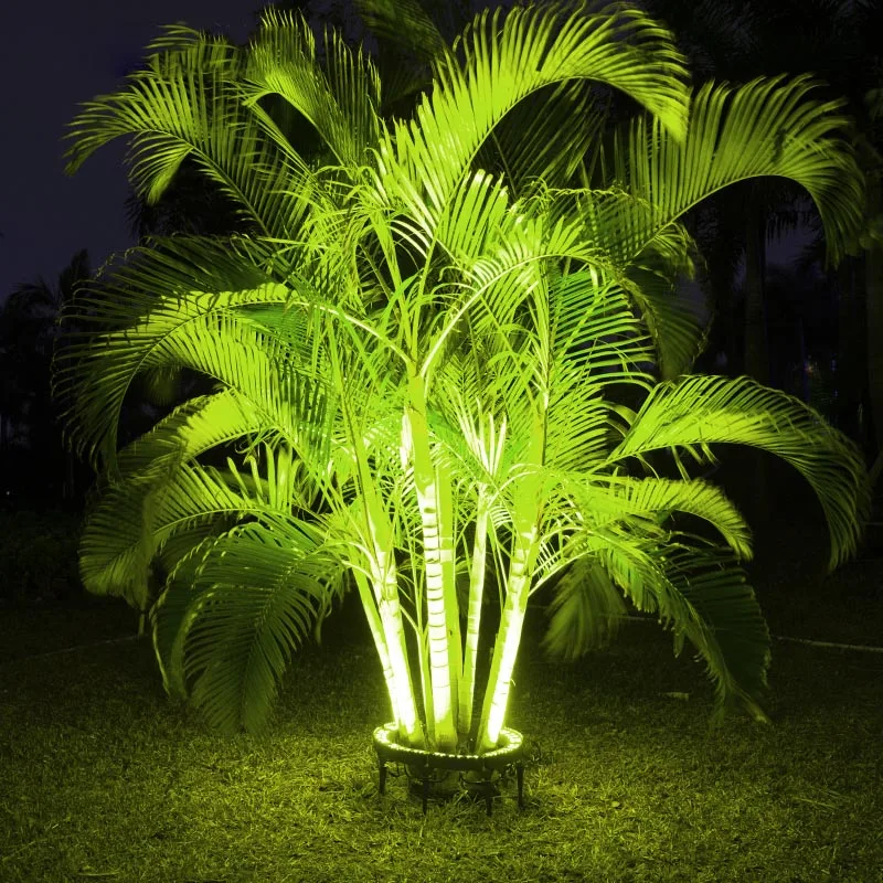 Imagem -02 - Lâmpada Led ao ar Livre tipo Spike para Árvore Hugging Luzes de Jardim Branco Quente Rgb Automático Ip65 Impermeável