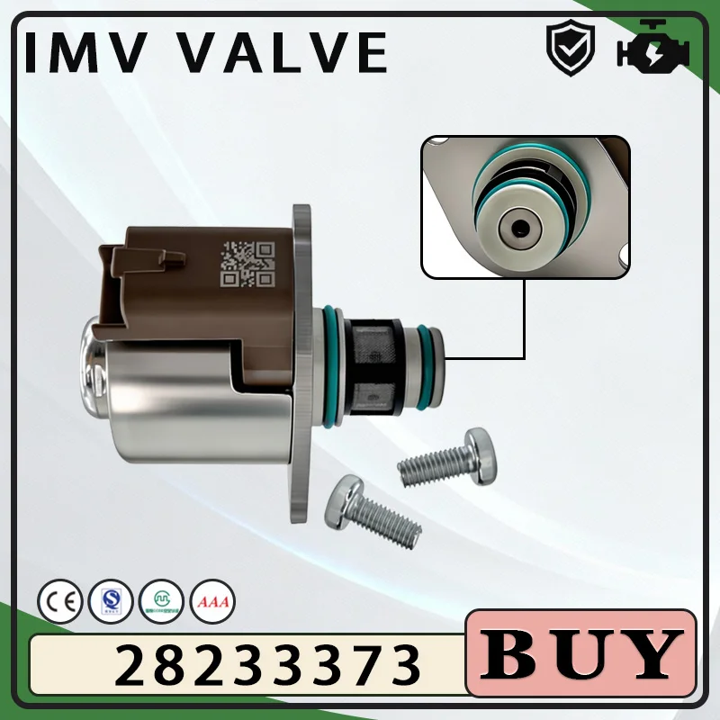 IMV 28233373 Valve High-Pressure Pump Plunger Chamber Fuel Flow Control Suitable For PEUGEOT Fuel Supply System XH2124
