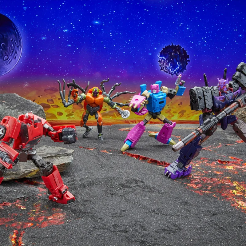 Hasbro Transformers Legacy: Alliance Versus Multi-Pack (Wanderer, Tarantula, Scorpion, Tarn) Action Figure