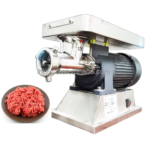 

Commercial High Power Powerful Automatic Multifunctional Frozen Meat Stainless Steel Ground Chicken Rack Bone Meat Grinder