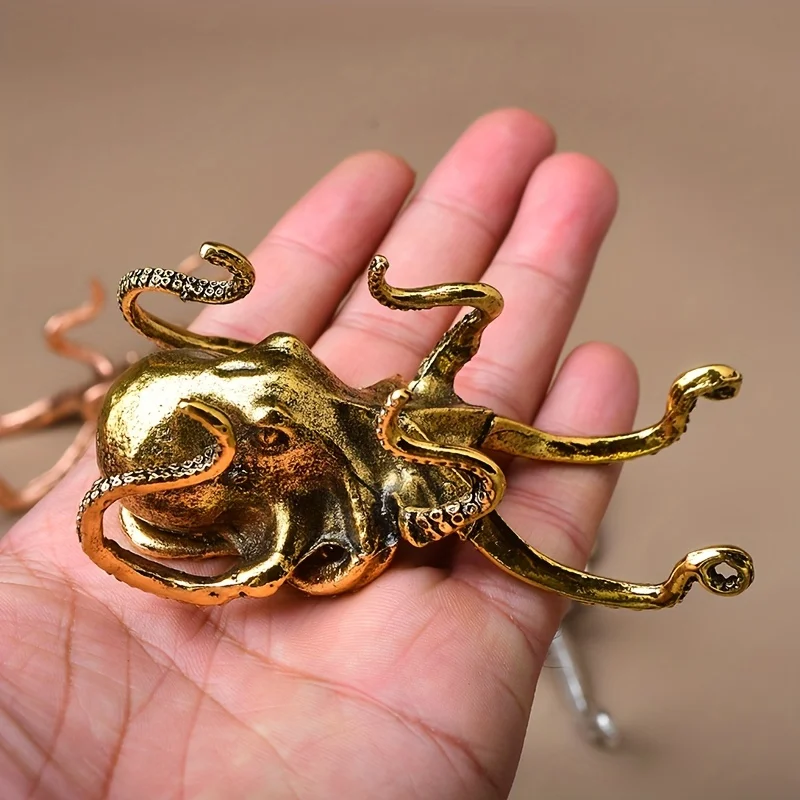 

Octopus-shaped Crystal Ball Base, Metal Crystal Ball Display Stand, Disc Bracket Mineral Bracket Raw Stone Base, For Home Office
