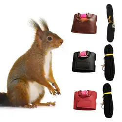 Squirrel Training Rope Squirrel Train Tool Leash Split Vest Small Animals Rabbit Iguana Squirrel Chinchilla Traction Rope