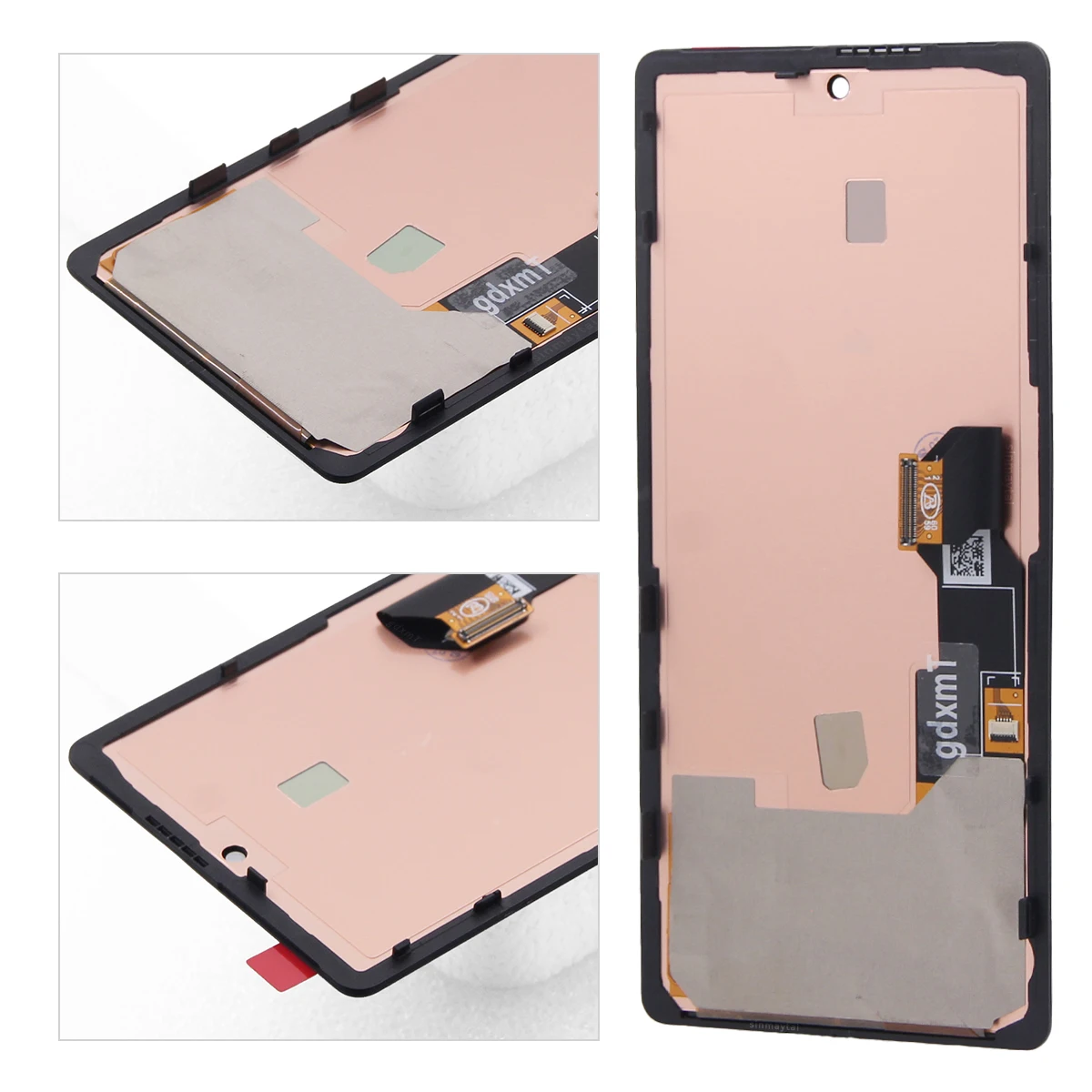 Google Pixel 6A용 슈퍼 AMOLED 디스플레이 스크린 어셈블리 (Google Pixel 6a GX7AS GB62Z G1AZG GB17L 터치 스크린…