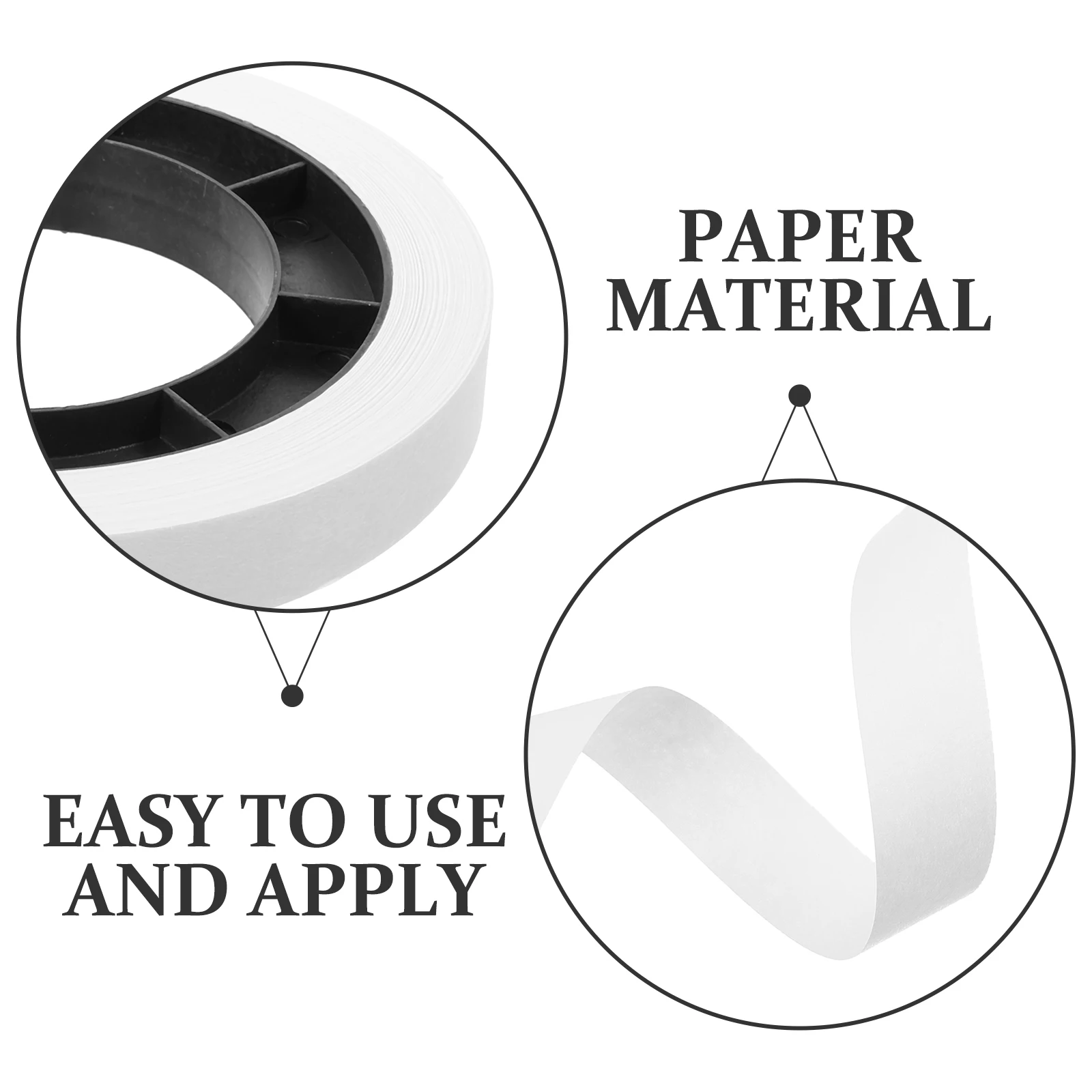 

1 Disc White Paper Money Bands for Bills Cash Wraps Banknote Straps Retail Supermarket Office Bank Currency Strap Solution