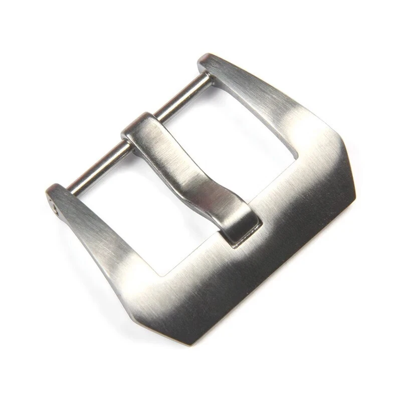 316L Stainless Steel Watch Buckle for Panerai PAM 441 Bracelet 20mm 22mm 24mm Matte Pin Clasp Metal Screw Pin Buckle Free Tool