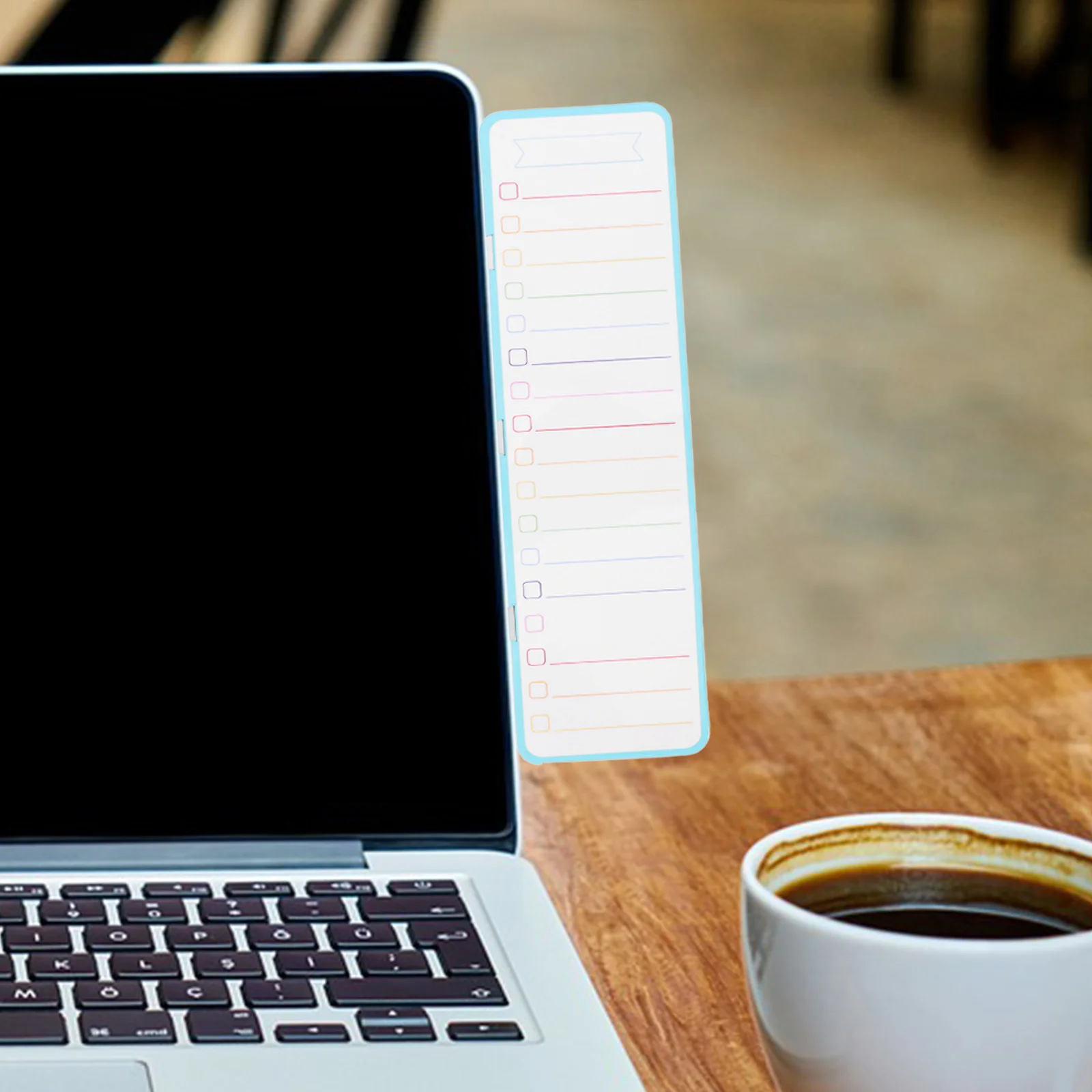 لوحة مسح جافة مغناطيسية لشاشة الكمبيوتر، سبورة بيضاء قابلة لإعادة الاستخدام لمكتب المكتب، قائمة البقالة، لوحة المسح الجاف