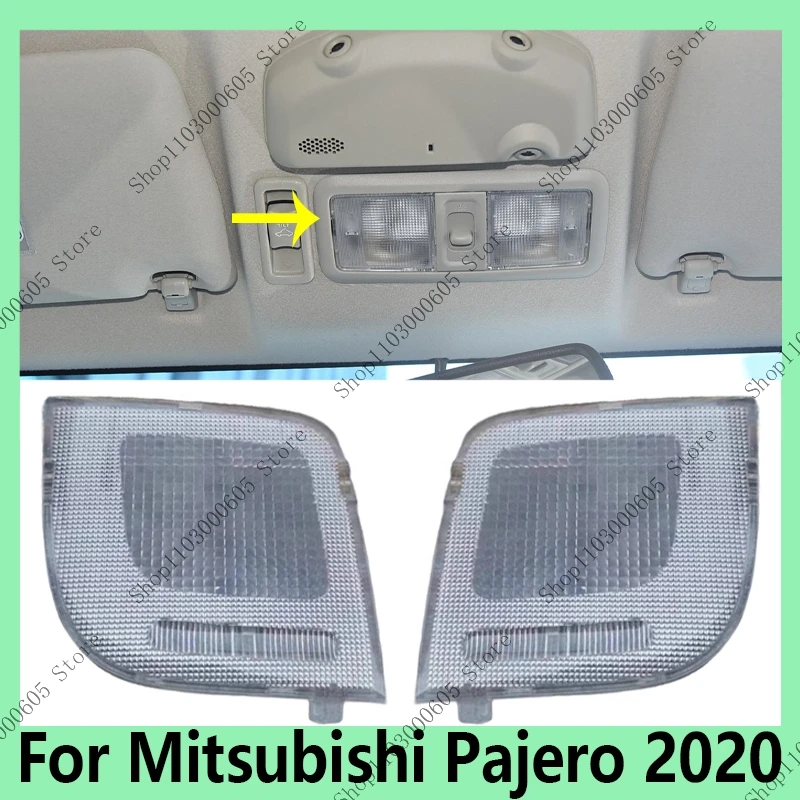 

Для Mitsubishi Pajero Sport 2020, автозапчасти, переднее сиденье, внутренний верхний абажур, светильник для чтения, рамка, корпус освещения 8401A253 8401A254