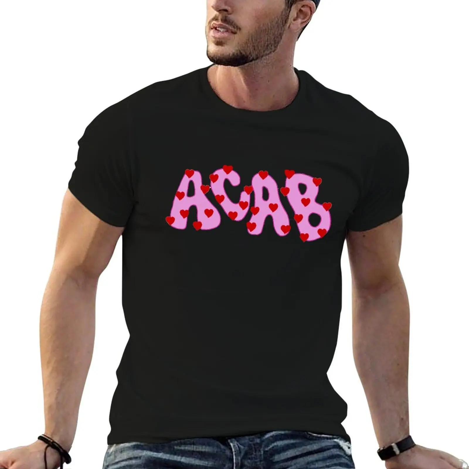 ACAB BUMPER T-Shirt plus size clothes heavyweights men clothes