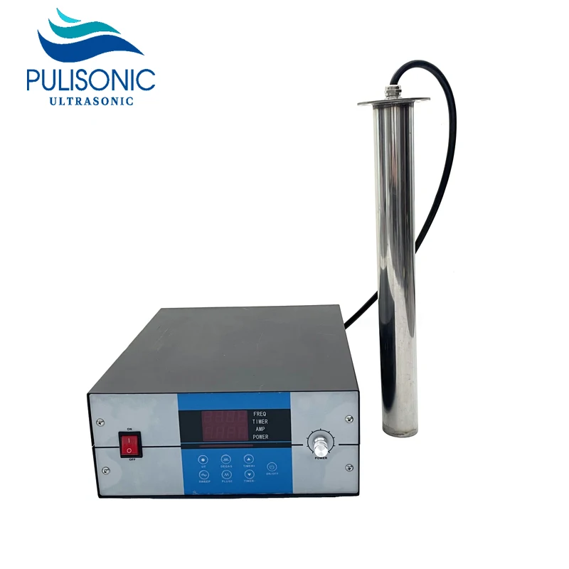 Customized Stainless Steel Tubular Ultrasonic Cleaner And Drivers Generator For Industrial Machines Bath Ultrasonic Washer