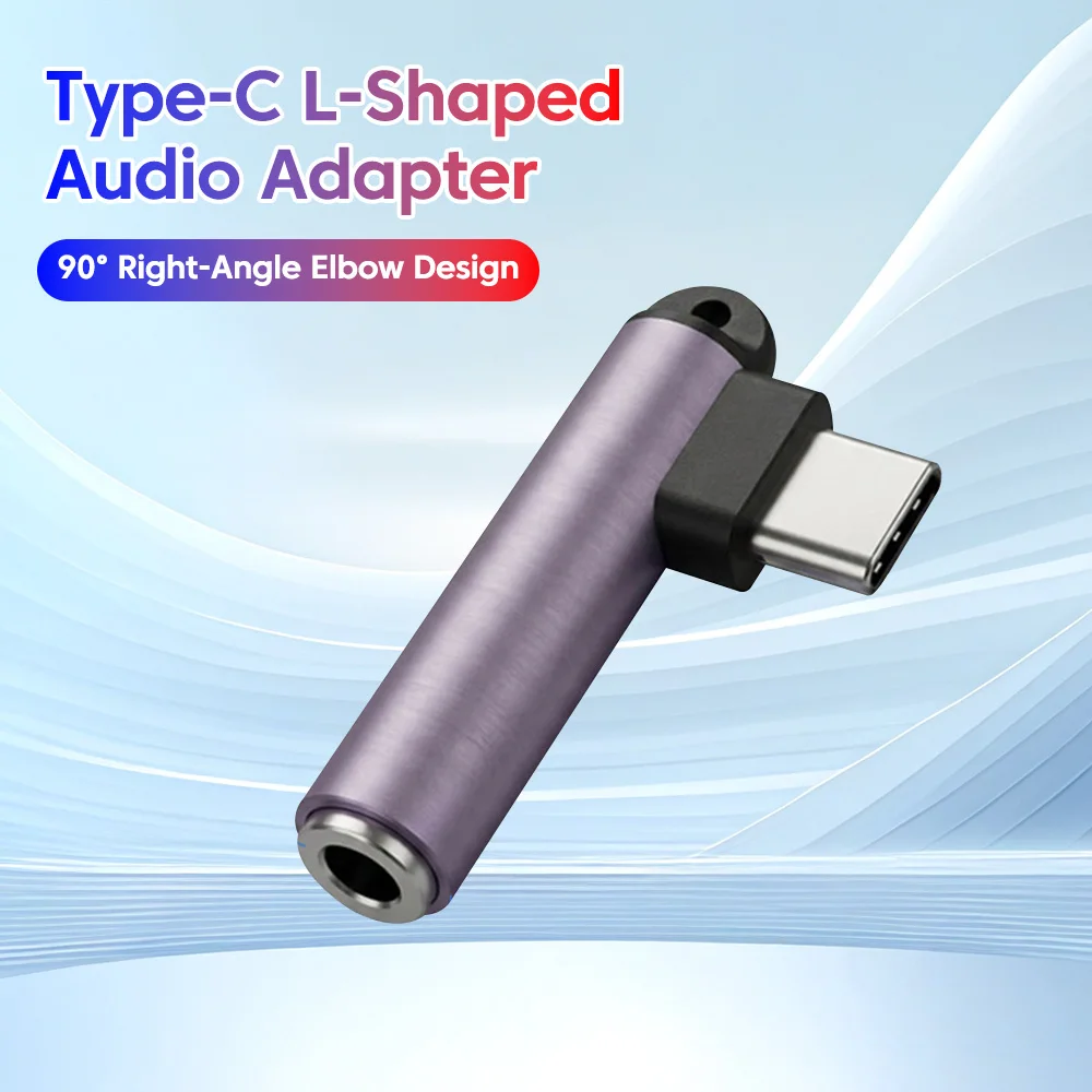 1/2/3pcs Type-C to 3.5mm Headphone Adapter for iPhone 17, Xiaomi Samsung Audio Conversion head mobile phone converter.