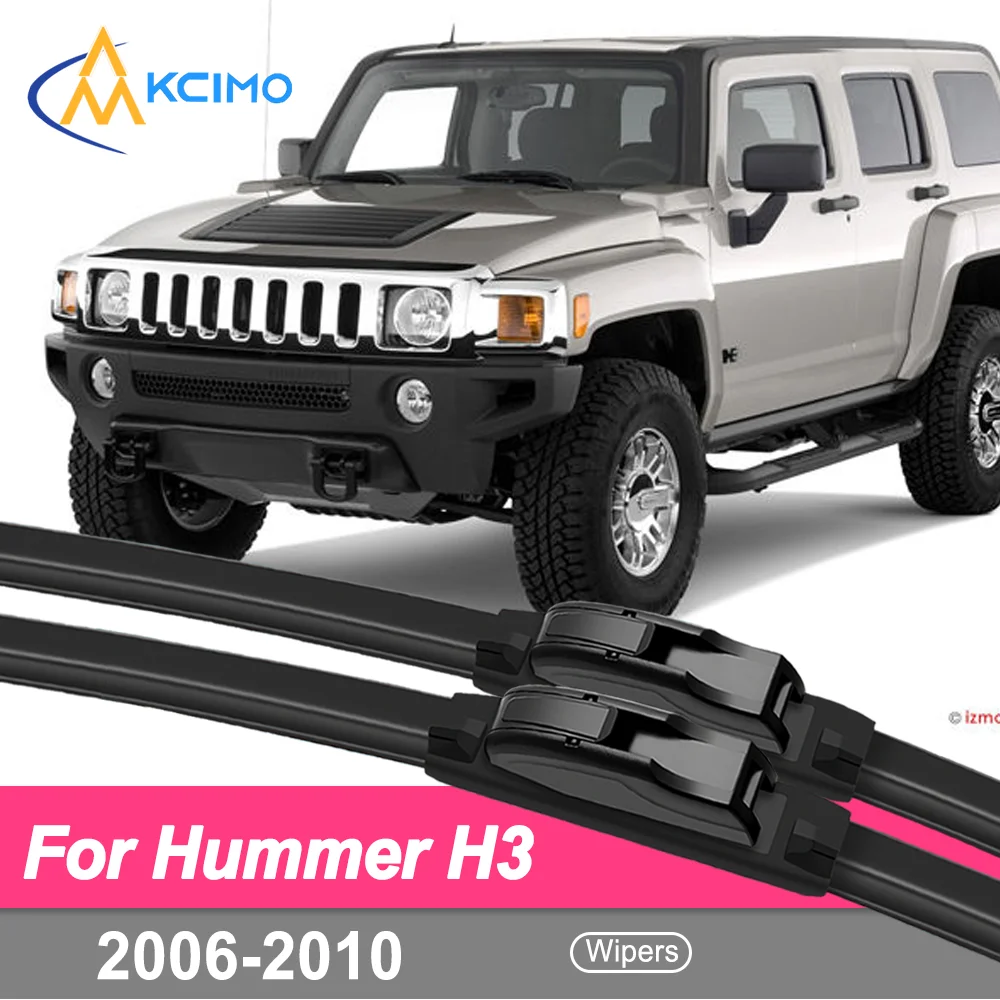 

Car Wiper Blades For Hummer H3 2006-2010 Front Windshield Wiper Blades 2PCS Window Cleaning Car Accessories