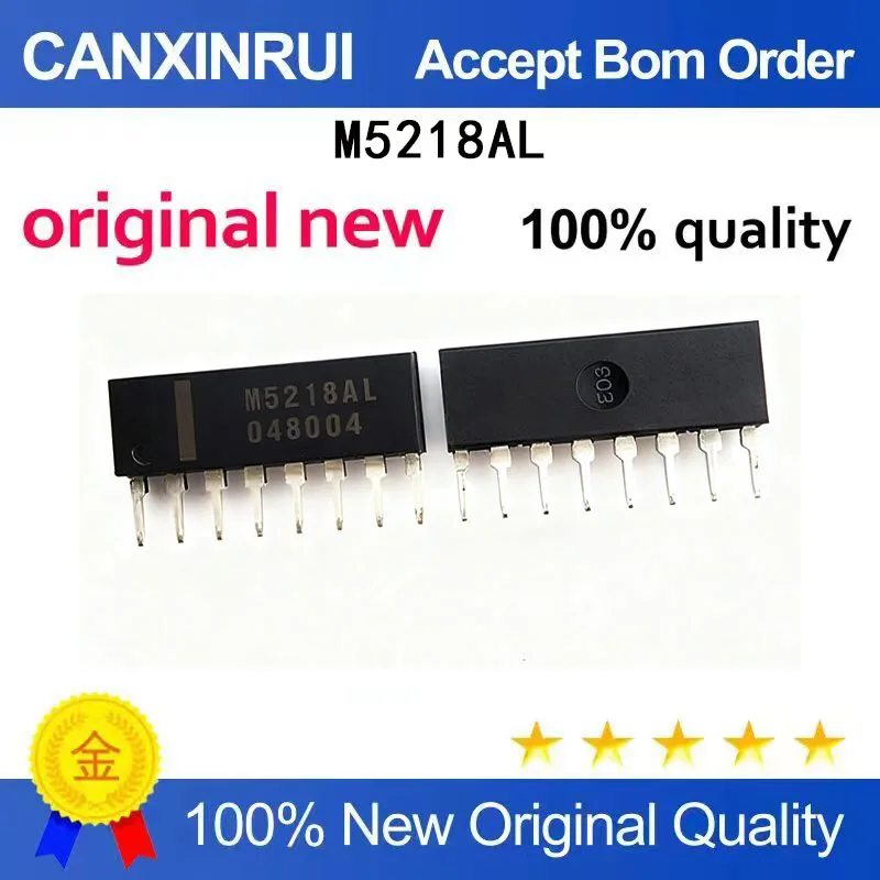 (5-100 Pieces) Brand new original M5218AL ZIP-8 operational amplifier chip IC in stock