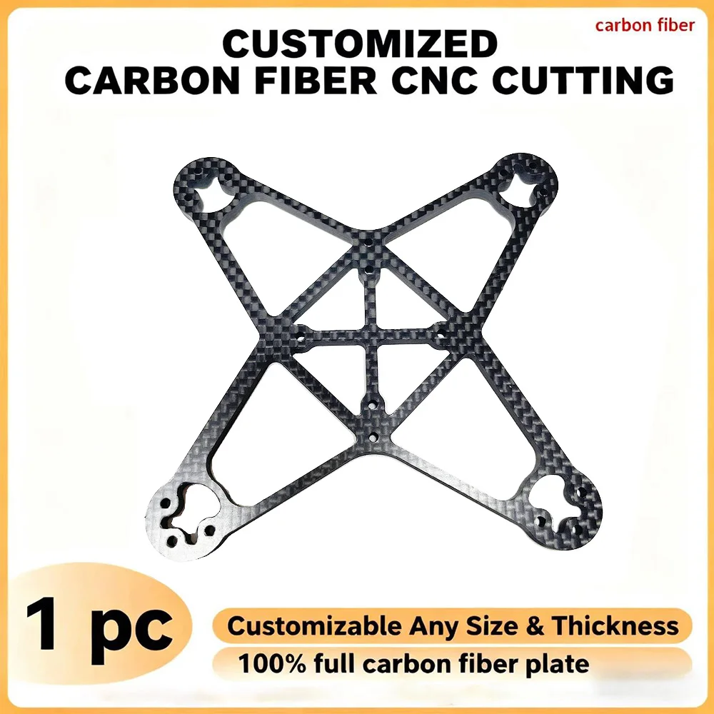 

Customized carbon fiber CNC cutting parts and carbon fiber sheet panel CNC machining services