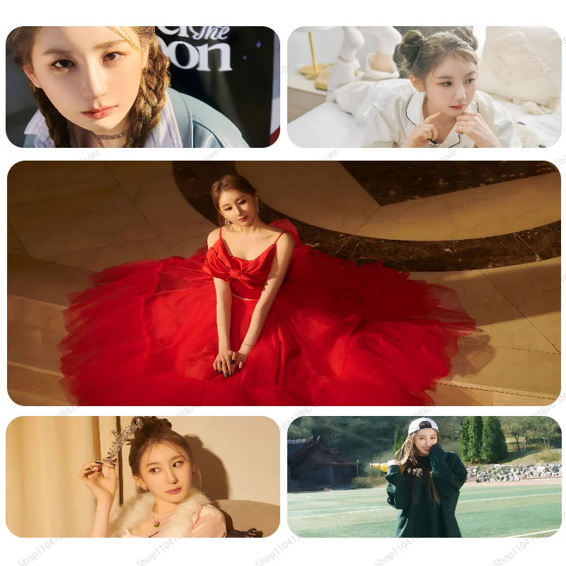 L-Lee Chaeyeon Singer Ablum Knock Mousepad Gaming Mouse pad Gamer Pc Accessories Deskmat Keyboard Mat Desk Protector Mause Pads