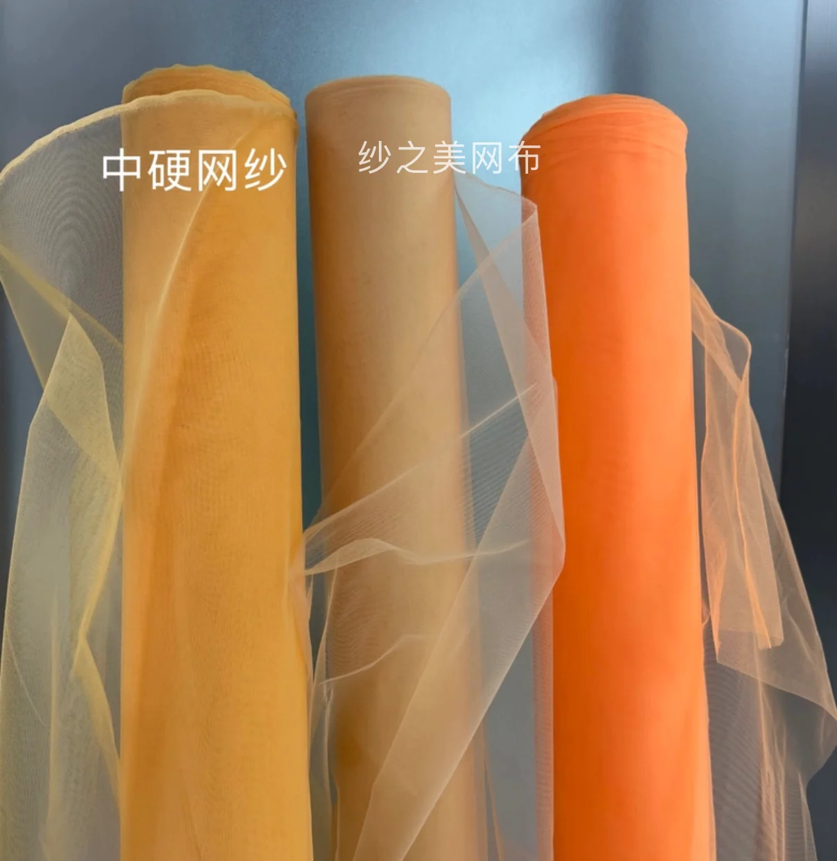 Medium Hard Mesh Bubble Skirt Support Modeling Industry Design White Draping Fabric for Wedding Dress Decoration Organza Fabric