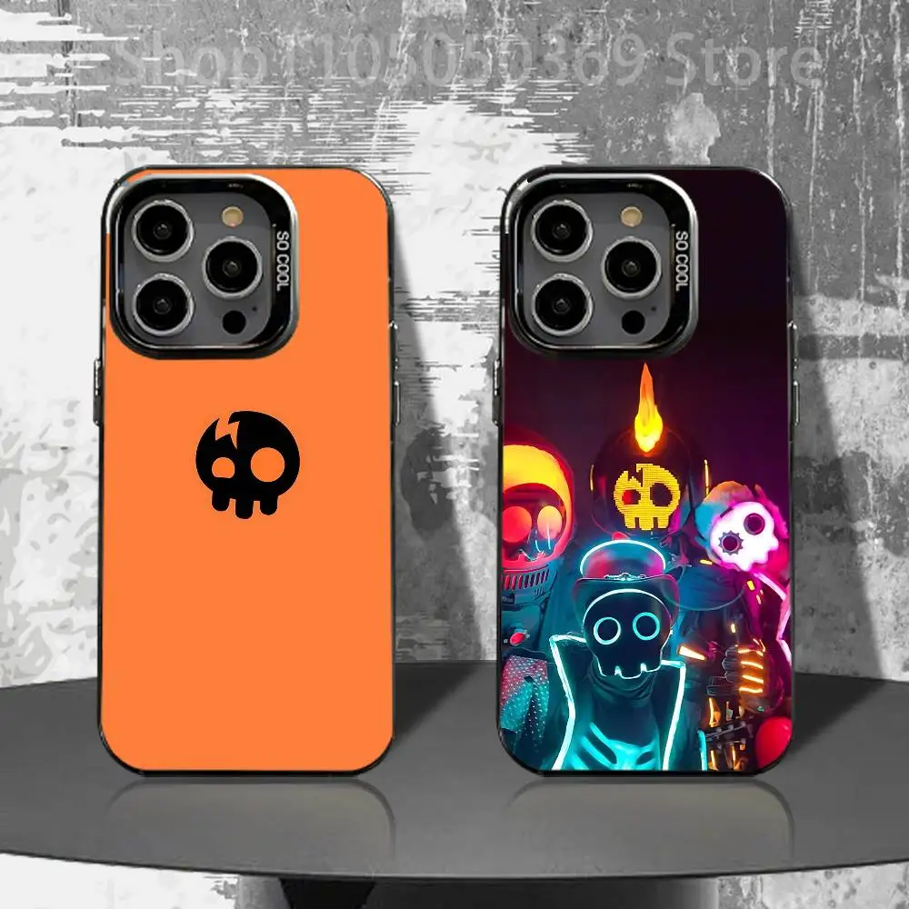 

The L-Living T-Tombstone Phone Case For iPhone 17,16,15,14,13,12,11,Air,X,XR,Pro,Max,Plus IMD Silver Shell