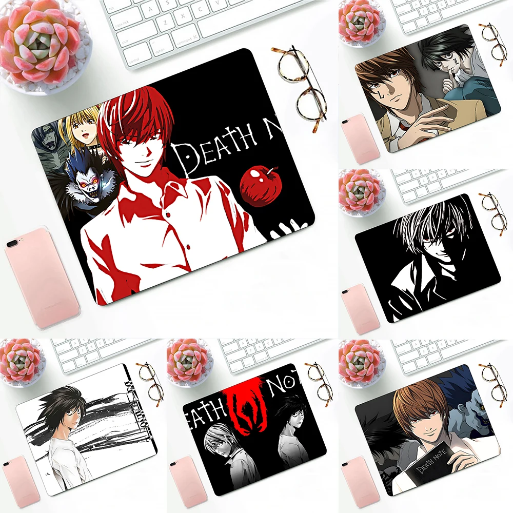 Anime Death Note Gaming Mouse Pad XS Small Mousepad For PC Gamer Desktop Decoration Office Mouse Mat Deskmat Rug