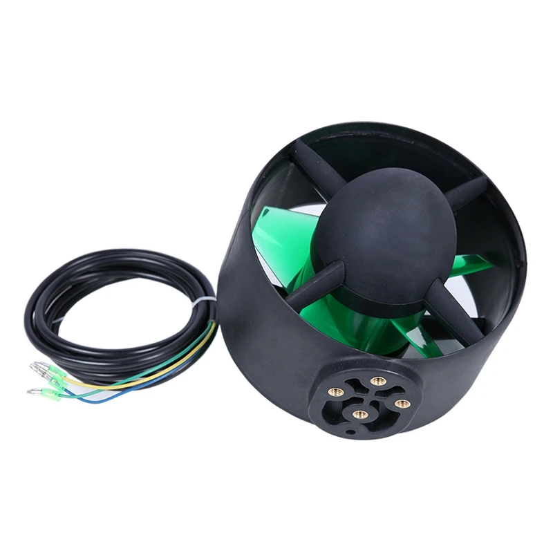 800w High Speed Rov Underwater Propeller 24v-48v Fishing Boat Kayak Propeller Diving Robot Propeller Kayak Underwater Propeller