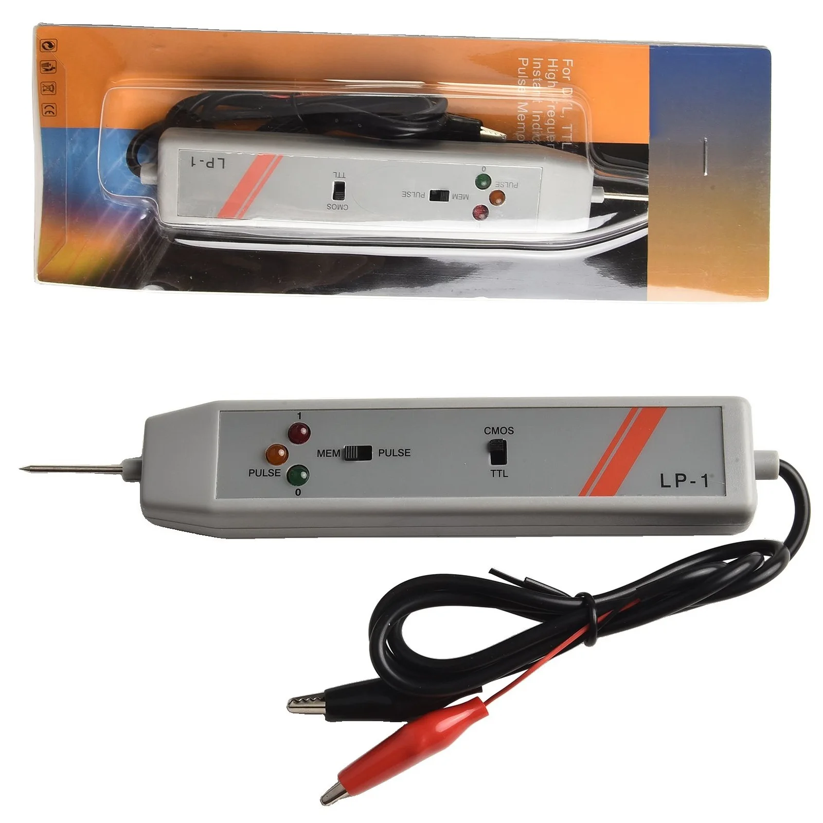 Logic Probe High Frequency  For Response DTL  For TTL CMOS Pulse Memory Logic Tester LP-1 For Measuring Tool Accessory