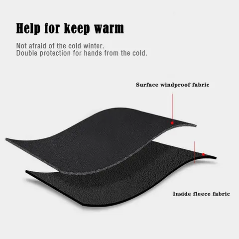 6 best sales पुरुषों के लिए सर्दियों के दस्ताने - №5