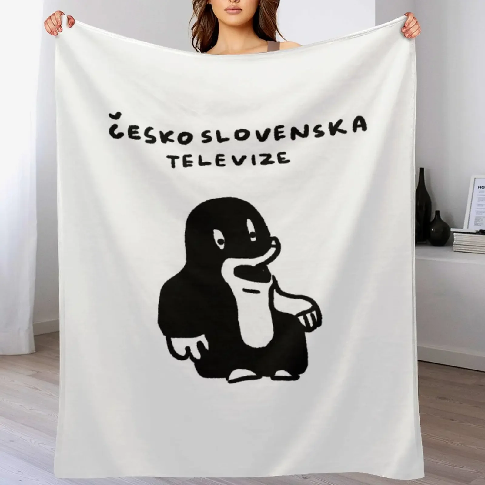 

Ceskoslovenska Televize Throw Blanket blankets ands for winter valentine gift ideas Blankets