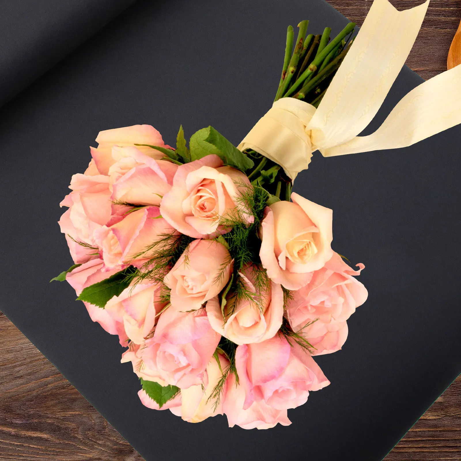 1 롤 공예용 페인팅 종이 크래프트 재료 소매점 꽃집 장식용