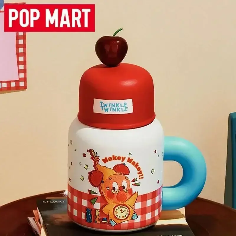 

POP MART 123 Twinkle Twinkle Series Thermos Cup Water Bottle Blind Box Anime Figure Surprise Mystery Box Kawaii Guess Bag Gift