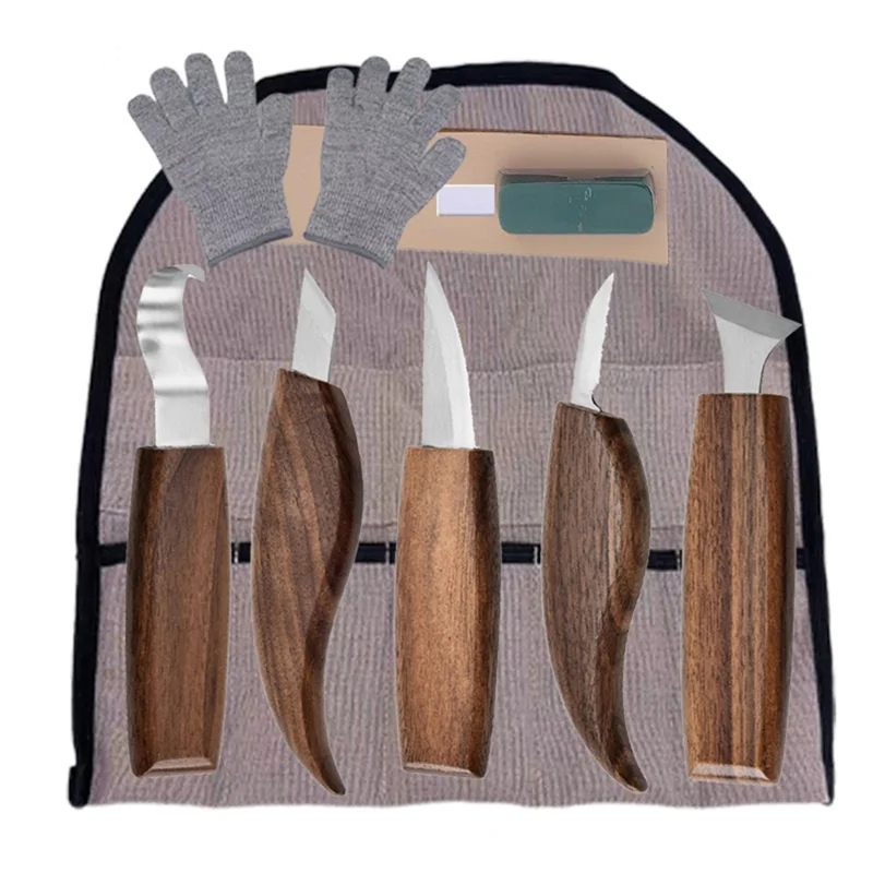 

AD-10 шт. долото набор ножей для резьбы по дереву DIY ручные инструменты для резьбы по дереву резак для резьбы по дереву ножи ручные инструменты