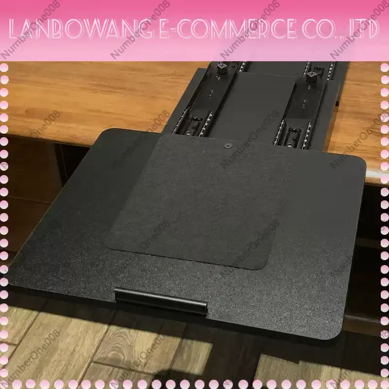 front and rear infinite telescopic up and down infinite height TV telescopic station ultra short focus projector bracket