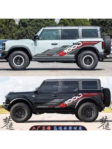 Car Vinyl sticker FOR Ford Bronco Raptor Edition R1000 body exterior decoration personalized custom sports decal
