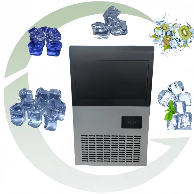 

Льдогенератор 60 кг, машина для изготовления кубиков льда, коммерческая домашняя машина для изготовления льда для продажи в деловой цене