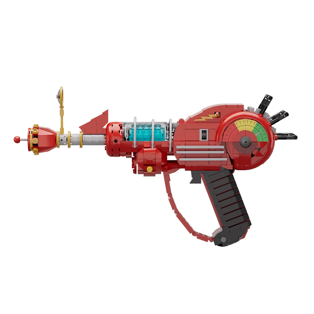 MOC Call of Duty Ray Gun Bouwstenen Schietspel Kan vervangen Vervangbare kogels Model Pistool Assembleren Bakstenen Speelgoed Cadeau