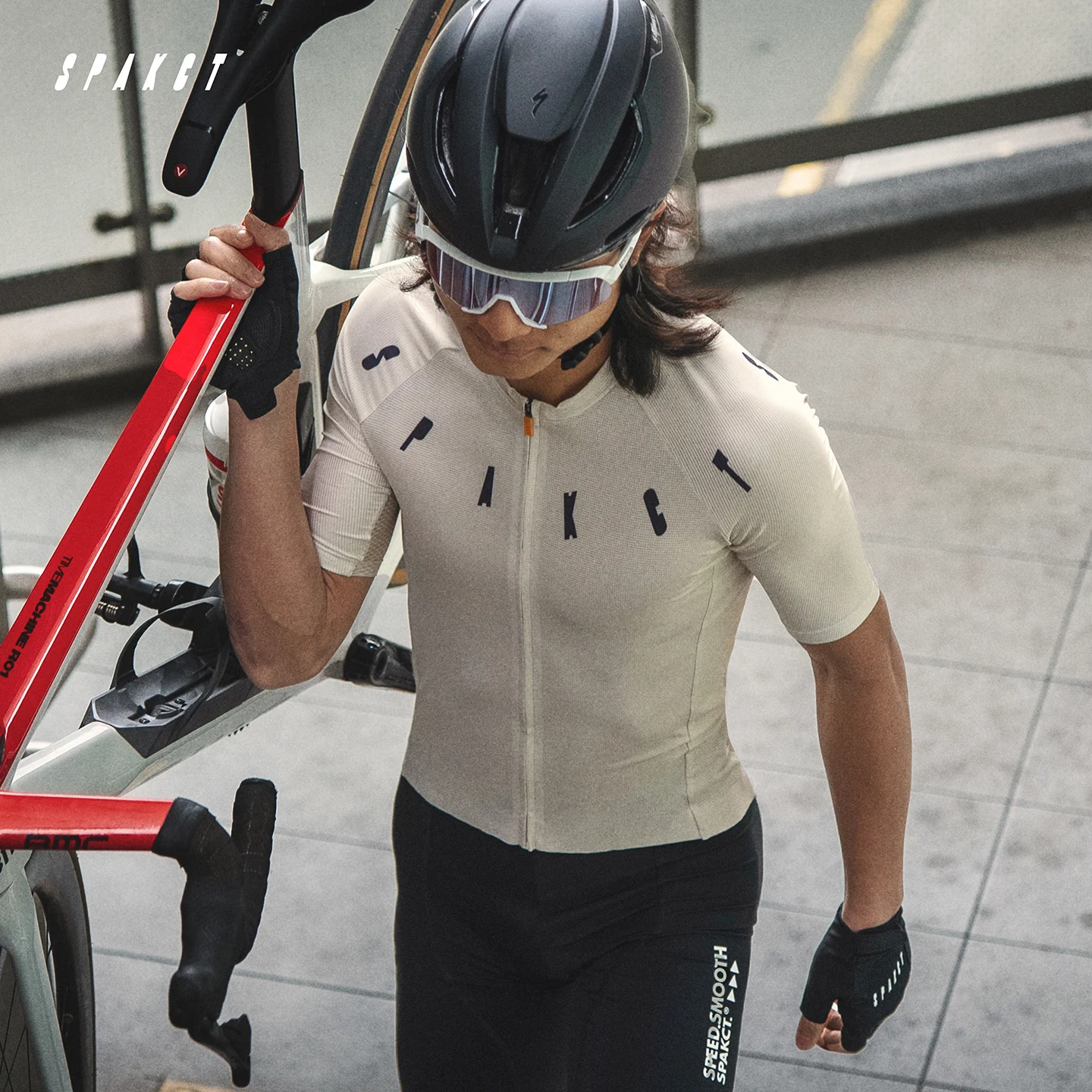 Spakct Stellar Trail Roaming Men's Cycling Jersey Summer Short Sleeve Breathable Quick Dry MTB Road Bike Pro Riding Jersey