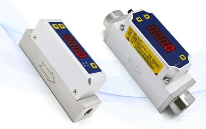 Digital display gas mass flow meter MF4712MF4719 industrial measurement 200mL-10