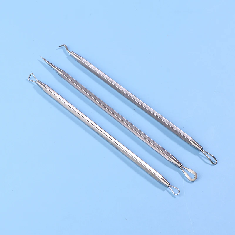 Acne Remover Needles Blackhead Removal Pimple Comedone Extractor Set Blemish Zit Face Skin Care Cleaner Removal Tools