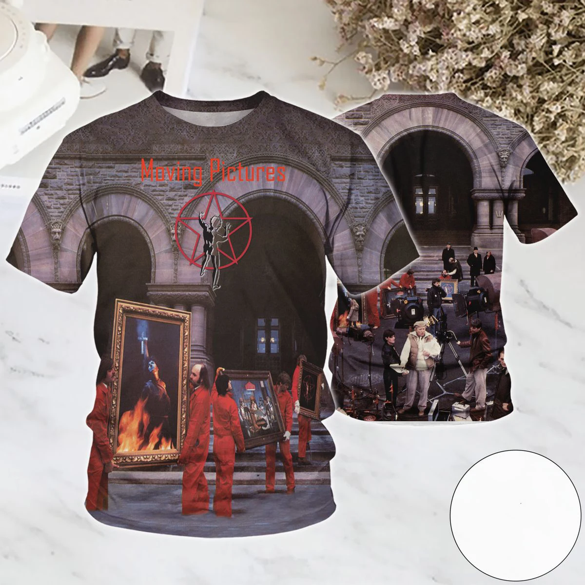 Beliebtes Rock Rush Album 3D-Druck T-Shirts Sommer Neu Herren Damen Hip-Hop Trend Kurzarm T-Shirt Street Casual Oversized Y2k Top – Detail 9