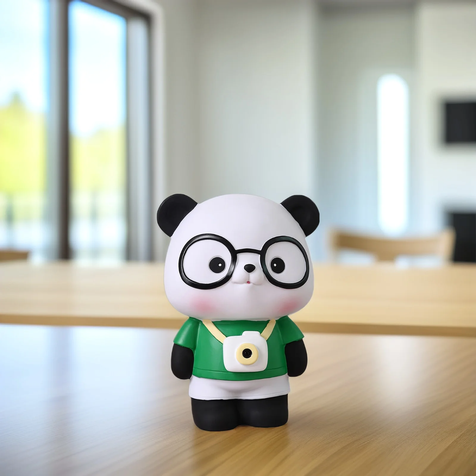 

Cartoon Coin Bank Holder Money Decorative Container Panda Shaped Jar Cute Saving