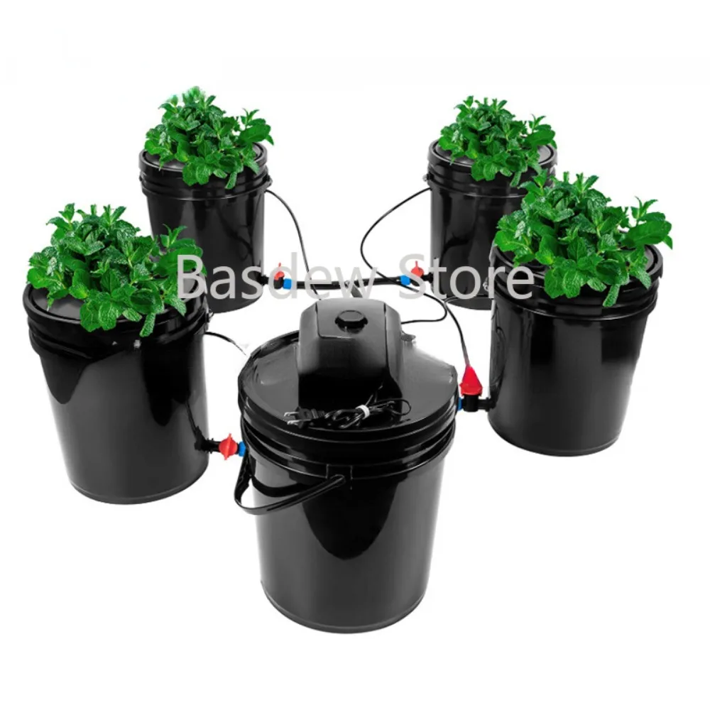 5 Gallon Soilless Cultivation Barrel, DWC Hydroponic Equipment Hydroponic Barrel