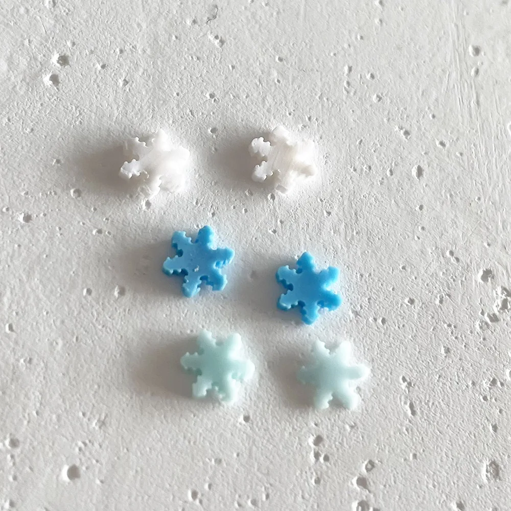 10g Fresh Pop Design Mini size Soft Clay Nailarts Ornaments Super Mix Moon,Star,Heart,Cloud,Snowflakes,Flowers accessori per unghie