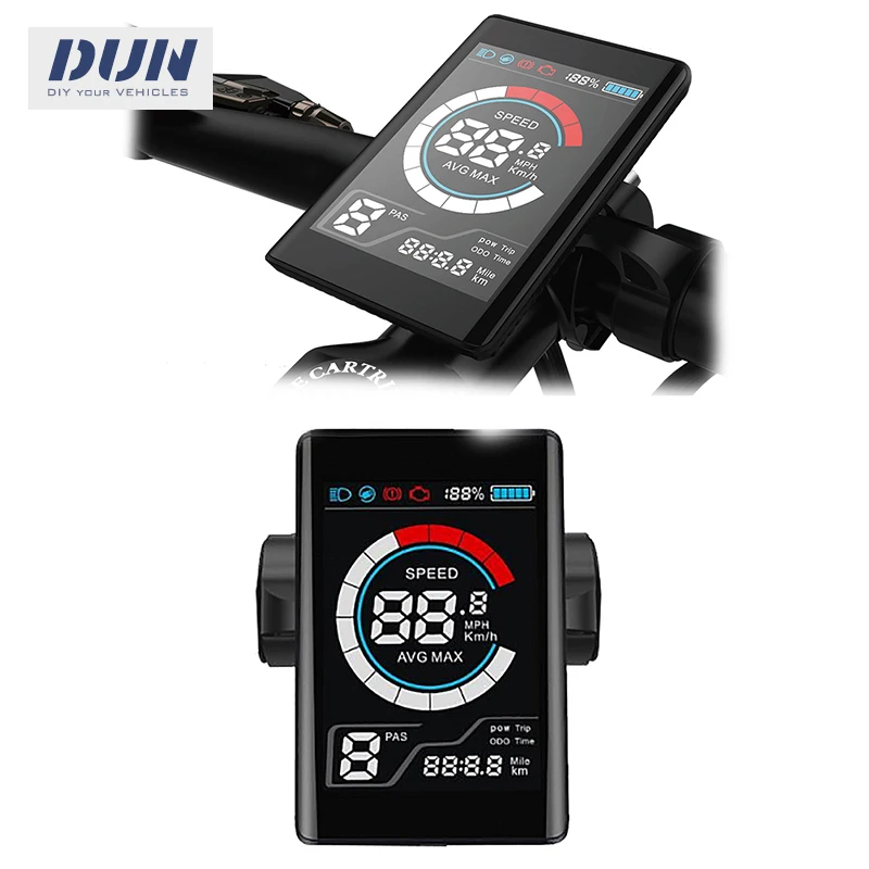 

UKS2 LCD 48v-72v Speedometer Display For Electric Scooter Motorcycle