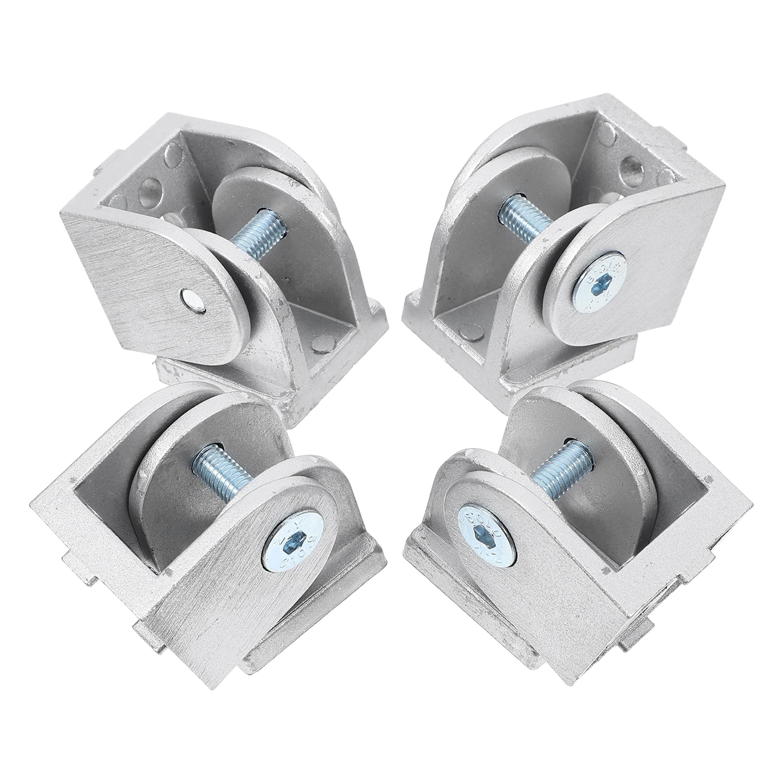 

4 Zinc Alloy Pivot Joints Flexible Metal for 3030 Series Aluminum Extrusion Connectors Replacement Parts Hardware
