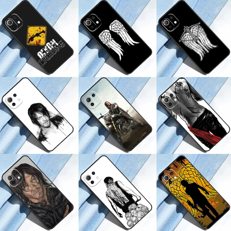 Daryl Dixon The Walking Dead Case For POCO F5 Pro F3 F4 X4 GT M5s M4 X3 X5 Pro Cover For Xiaomi 11T 12T Pro 12 X 13 Lite