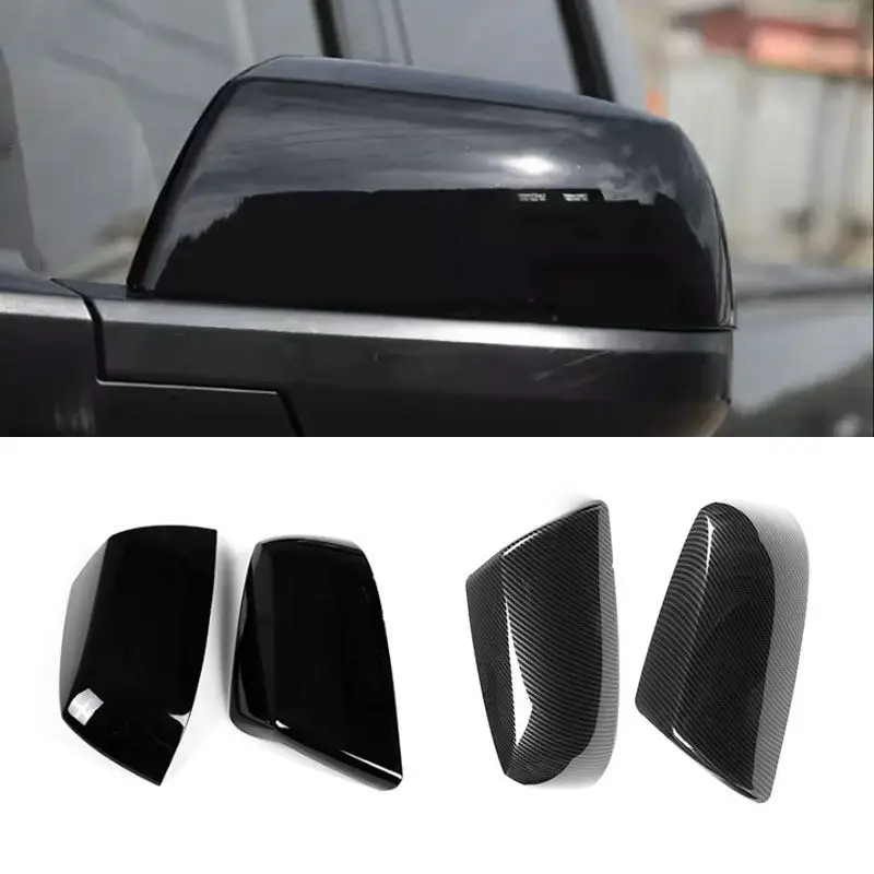 For Toyota Tundra Crew Max 2007-2021 Sequoia 2008-2015 Car Exterior Side Rearview Mirror Cap Cover Protective Trim