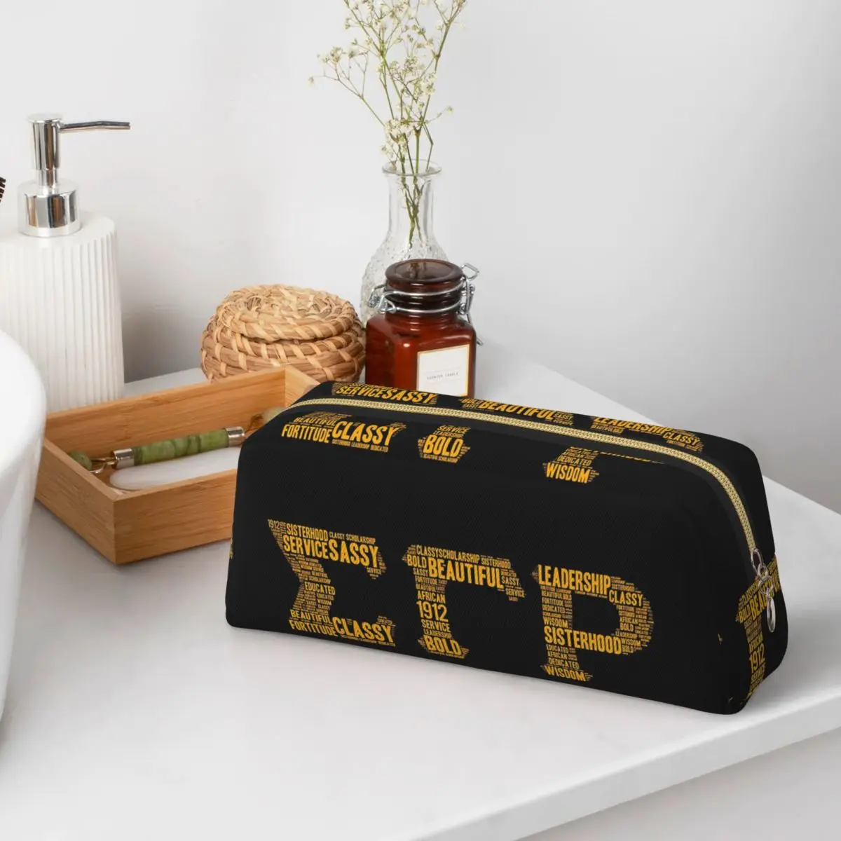 

Пеналы для студентов Sigma Gamma Rho 1922, школьные пеналы-коробки, большие пеналы-косметички, держатели для ручек