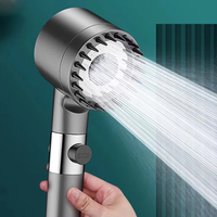 3 Modes Shower Head High Pressure Shower Head Portable Filter Rainfall Faucet Tap Bathroom Bath Home Innovative Accessory