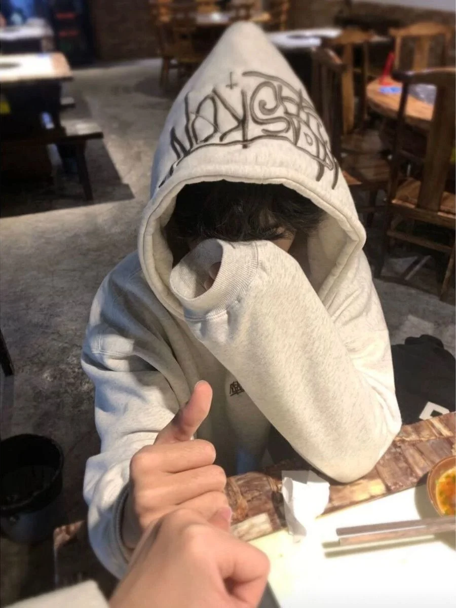 

Американское ретро-худи в стиле хип-хоп с вышивкой букв, свободная уличная модная верхняя одежда для женщин, повседневная удобная толстовка