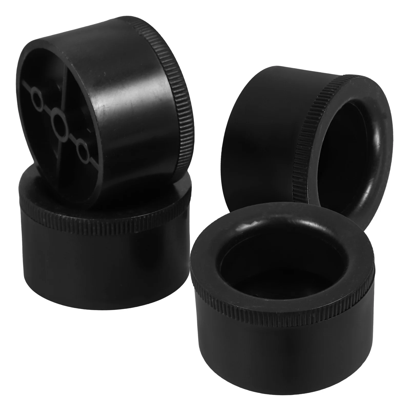 

4Pcs Furniture Adjustable Legs Set Round Design Easy Install No Tools Required Multifunctional Accessories Heavy Duty Sofa Legs