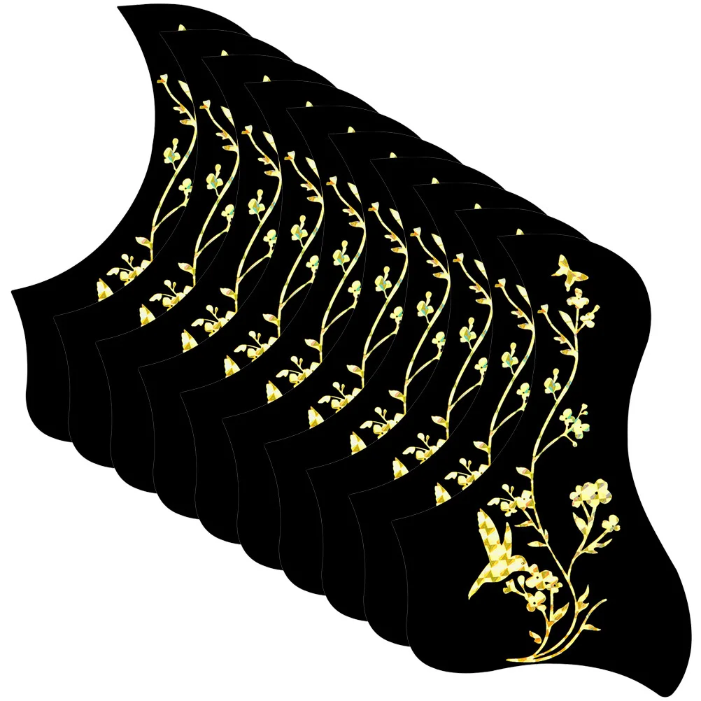 

10 Pcs Guitar Plate Laser Acoustic Protective Protector Pvc Pickguards Replacement Board