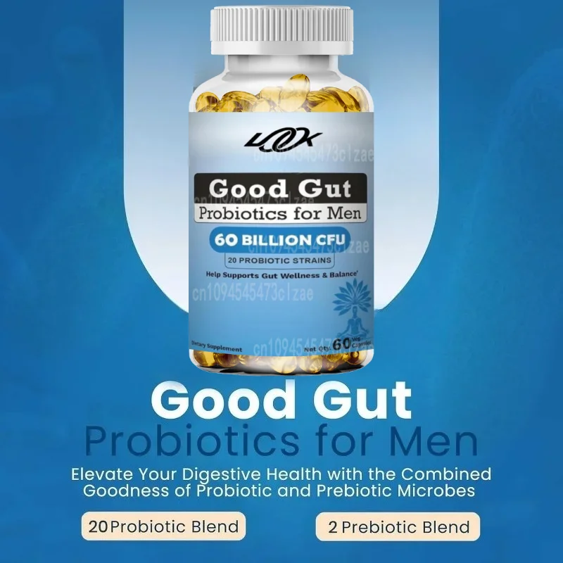 男性向けプロバイオティクス600億CFU、プレバイオティクス - Probiotic 60 Billion のレビューと価格