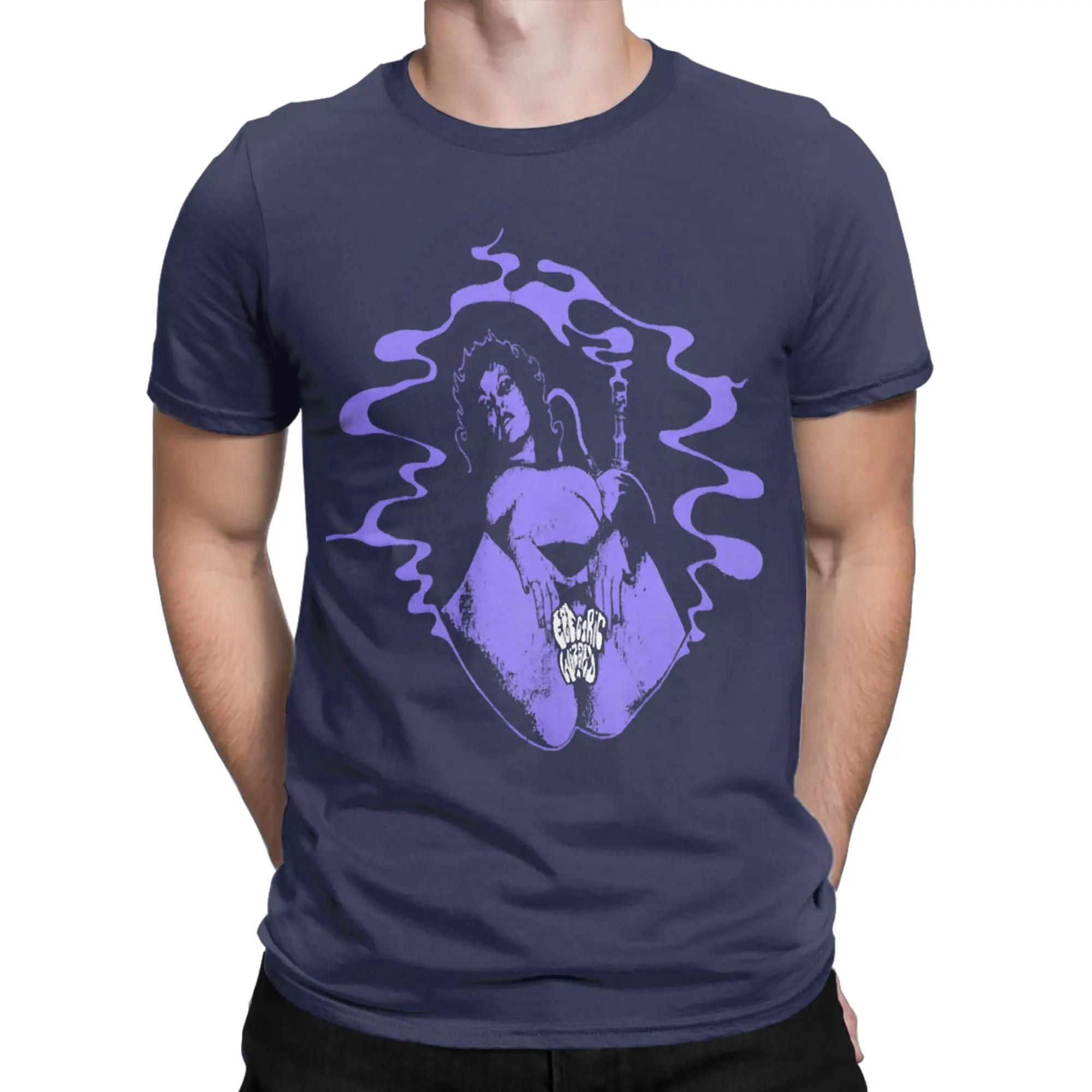 Funny Electric Wizards Metal Album T-Shirts Men Round Neck 100% Cotton T Shirts  Short Sleeve Tee Shirt 4XL 5XL Clothes
